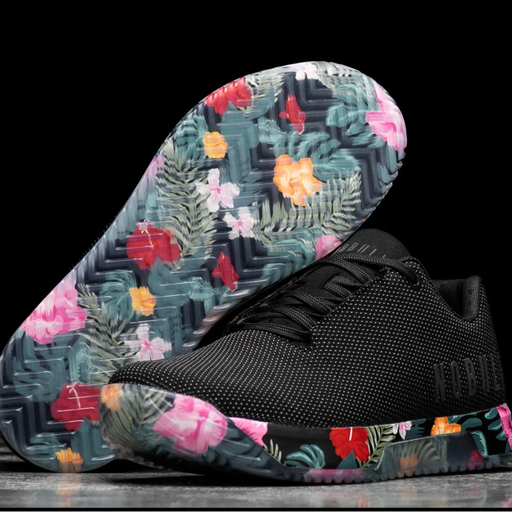 NoBull Midnight Tropical Trainer+ women’s size 7.